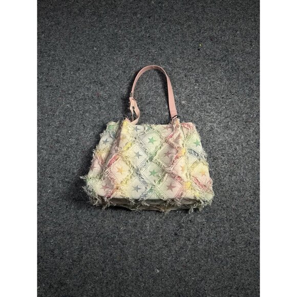 Y2K 00’ star pattern , streetwear nyc bag - Picture 3 of 7